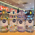1.5L/2L Large Capacity Sports Water Bottle With Straw Outdoor Travel Fitness Portable Clear Tritan Plastic Drink Bottle BPA Free. 