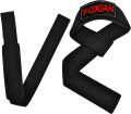 Dexam Wrist Straps Cotton Black Gym Straps Weight Lifting Wrist Straps Used For Workout Fitness 1 Pair Of Gym Wrist Straps Smooth And Comfortable. 