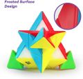 Odeez QIYI Pyramid Cube 3x3 Speed Cube Magic Cube Rubik Cube 3D Puzzle Toy. 