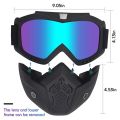 Face Helmet Mask for Bike Riders with Glasses | Anti Dust Masks for Bikers | Fog Proof & Warm. 