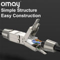 Cat6 Cat6a Cat7 Network Cable Extender Junction Adapter Connection Box Rj45 Lan Extension Connector Full Shielded Toolless. 