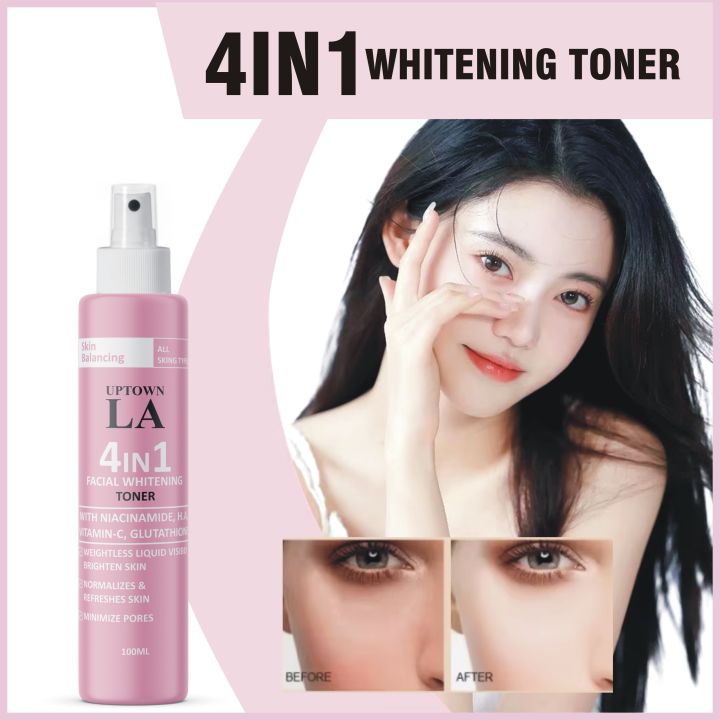 Uptown LA 4 in 1 Radiance Boost Whitening Face Toner - 100ml