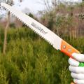 Mini Hand Saw with Anti Skid Handle 10.6 inches Garden Prune Saw Fixed Blade Saw, Stainless Steel Blade. 