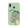 cute TPU Phone Case For Samsung Galaxy A30/A20/M10s colorful Skin feel silicone Solid color Fashion Design Soft Case. 