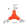3 in 1 L Key Set Hex Wrench 3 In 1 Y type Hex Allen Wrench Trigeminal Hex Key Hand Tool Bicycle 3 Way Y L Key 4mm 5mm 6mm. 