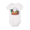 QUBY Theme Baby Cartoon Short Sleeves Baby Onesies QUBY Logo Baby Jumpsuit. 
