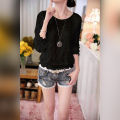fashion White lace blouse women shirt Long Sleeve hollow lace women shirts Chiffon blouses. 