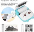 Thermal Mini Printer for Mobile Photo - Portable Bluetooth Wireless Pocket Mini Printers for Kids - 1080p Instant Portable printer 2.8 inch IPS Screen. 