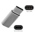 Micro USB male to Type C female converter | Micro USB to Type C converter Adapter converter for all android phones Fast Charging. 