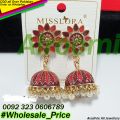 Unique Colorful Style Jhumka Earrings Design For Women. 