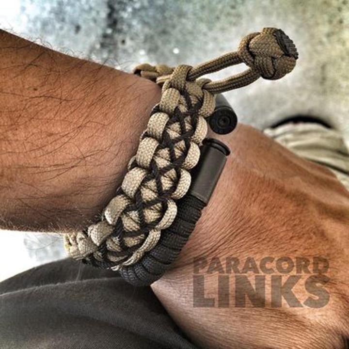 Survival Adjustable PARACORD BRACELET Stylish Accessory