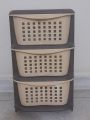 3 Drawers- Fruit Basket- Vegetables bucket- Storage Box- Decorative Box Plastic Cabinet - Three Portions Kids Draws- Kitchen Cabinet Box - Girls makeup organizer- Cosmetics box- Things saver Portable Foldable Toys Box Multipurpose. 