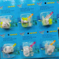 Swimming Ear Plugs & Nose Clip - Random colors. 