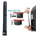 1080p clear TV key HDTV 100+ free HD TV digital indoor mini antenna ditch cable. 