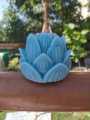 Fresh Handmade Water Lily / Lotus Flower Candle / Mombati - Perfect Gift For Anyone - Candles For Home Decoration. 