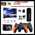 ORIGINAL M8 / M22 / X6 / X2 PRO / M15 / X2 Plus Wireless Retro Game Console  | Plug and Play Video Game Stick | Built in 20000+ Games | 9 Classic Emulators | 4K High Definition HDMI Output for TV with Dual 2.4G Wireless Controllers (64 GB Memory Card). 