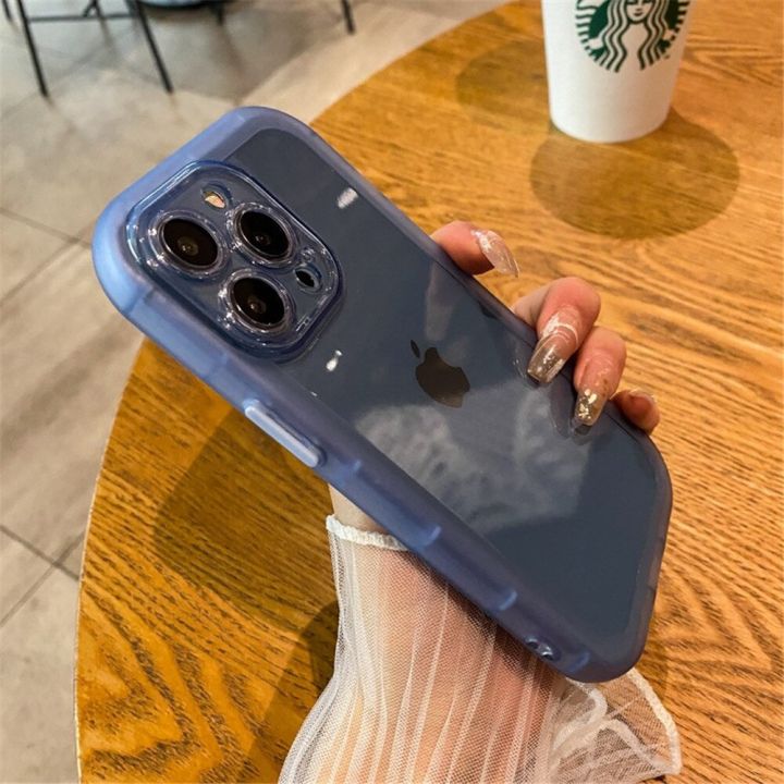 GENTLE MOMENT Soft Candy Color Case For iPhone 14 Plus 13 12 Pro Max 11 XR XS X 7 8 SE 2 3 Mini Protective Transparent Case 2022