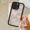For Samsung A15 A05 A56 A13 A05s A14 A16 A36 A26 A06 A22 A20 A54 A35 A24 A12 A55 A02s A51 A03s A32 A34 A53 A10s A52 A03 A04s A20s A50 A11 A23 Cartoon Butterfly Cute Bow Flower Case. 