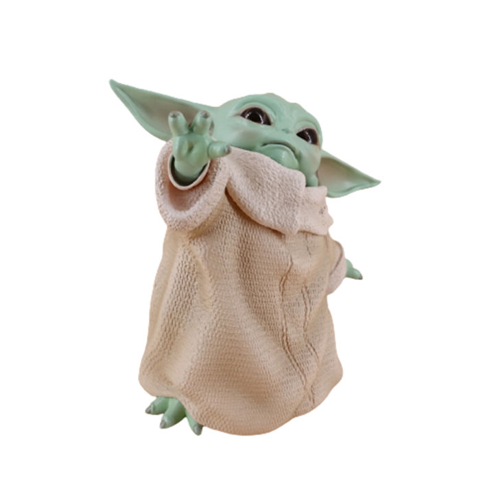 【linfang store】Star Wars Collectible Baby Yoda Figure Desk Decor