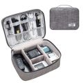 Portable Digital Storage Bags Organizer USB Gadgets Cables Wires Charger Power Battery Zipper Cosmetic Bag Case Accessories. 