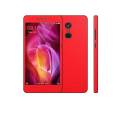 Xiaomi Redmi Note 4 Red Common Leather Texture Mobile Skin. 