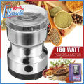 Online Karachi  Electric Spice Grinder & Blender Nuts, Beans, Coffee, Masala Chopper Mixie 150 Watt Powerful Motor. 