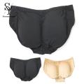 Sunnyheart Butt Lifting Underwear Men's Breathable Butt Lifter Underwear High Elastic Thick Padding Solid Color Briefs for A Lifted Shapely Rear Anti-septic Comfortable Fake Butt Panties. 