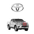 Toyota Hilux Revo Frond Chrome Plastic Monogram Logo Emblems For Hillux Revo Emblem. 