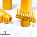 Hair Oil Applicator Comb Bottle 130ml (Pack of 3) Root Comb Applicator / Shampoo Hair Comb Bottle / Hair Coloring Dye Comb Multipurpose Hair Comb Applicator Bottle. 