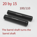 Mountain bike bicycle 20mm thru-axle conversion to 15mm thru-axle. 