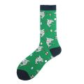 Cool Hip Hop Crew Socks Men Funny Animal Squirrel Shark Dinosaur Boxing Dog Fortune Cat Sokken Harajuku Divertidos Chaussette. 