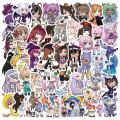 50PCS Cartoon Game Gacha Life Graffiti Sticker Luggage Laptop Water Cup Guitar Waterproof Stickers. 