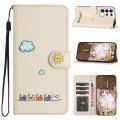 HOCE Fashion Kawaii Cat Wallet Phone Case for Samsung Galaxy S24 FE S25 S23 Ultra S22 Plus S21 FE S20 A20E A12 A52 Cases Leather Flip Cartoon Protective Cover. 