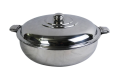 Alpha Stainless Steel Hot pot Rex Steel lid With lock. 