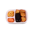 Maxware Household Meal-it Box Large 1000ml, Lunch Box with three portions/Compartments. 