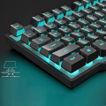 K28 RGB Wired Gaming Keyboard for PC & Laptop – Mechanical Feel Backlit Keyboard for Gaming, Office & Typing. 
