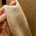 Fine Jute Fabric Size 18 x 27 Inches For House Garden Frost Protection Plants, Natural Colour For Art and Craft Material. 