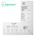 Embroidery Placement Ruler Professional Acrylic T-shirt Ruler for Precise Heat Press Logo Placement Ideal for Southeast Asian Buyers Quick Positioning Ruler. 