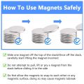4pcs 20X5mm Circular Super Strong N55 Neodymium Magnet. 