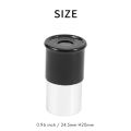2x Astronomy Telescope 0.965 Inch H20mm/H12.5mm Eyepiece Lens Fully Multi-Coated Optical Glass. 