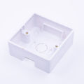 86 type exposed household socket concealed junction switch bottom box wire slot red and white. 