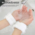 Reusable Spa Wrist Washband Soft Microfiber Towel Wristbands For Washing Face Women Girls Yoga Running Sport Wrist Sweatband. 