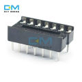 30Pcs 14 Pin 14P 14pin DIP IC Socket Adaptor Solder Type Socket Pitch Dual Wipe Contact DIP-14. 