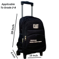 "Trolley Bag for Boys & Girls – Kids School & Travel Bag for Class 1 to 8 – Durable, High-Quality with Smooth Wheels". 