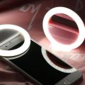 Rechargeable Mini LED Selfie Ring Light Fill Light Phone Flash led light for selfie. 