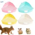 Rabbit Litter Pan Anti Splashing Pet Toilet for Small Animals Bunny Ferrets. 