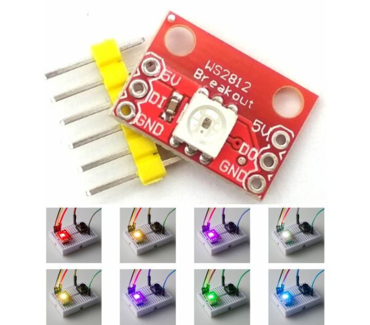WS2812 RGB LED Breakout board module light dynamic display | Daraz.pk