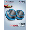 Audionic OCTANE U15 Multimedia Speakers  PC Speaker | Laptop Speaker | Speaker For Mobile With Amazing Speaker Side Base Blue Lights. 