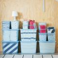 IKEA Storage Box Light Blue Color. 