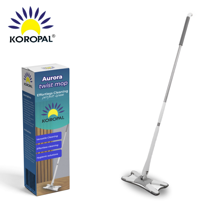 Twist Mop Pad, Floor Clean Mop Cloth, Easy Rotating Mop Cloth, Reusable Microfiber Mat,  1 Pcs X Mop Pad, Microfiber Mop Cleaning Mat, X Type Replace Cloth Mop, Effortless Cleaning with Microfiber Mop Cleaning Pad by KOROPAL